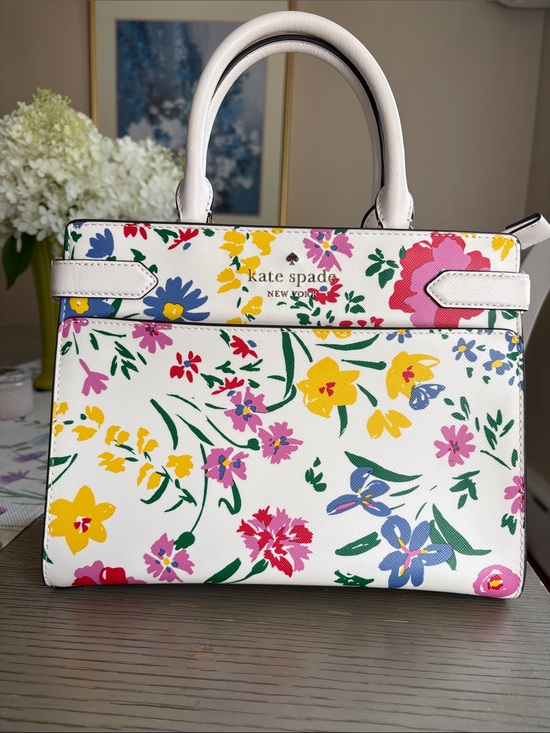 kate spade Handbags - kate spade Staci Garden Bouquet Medium Satchel